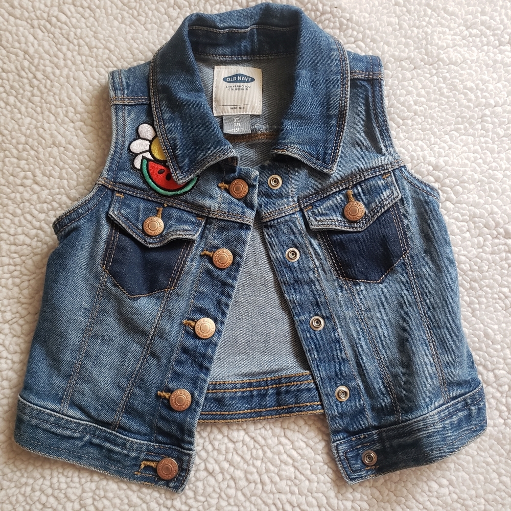 Old Navy 2t Denim Vest